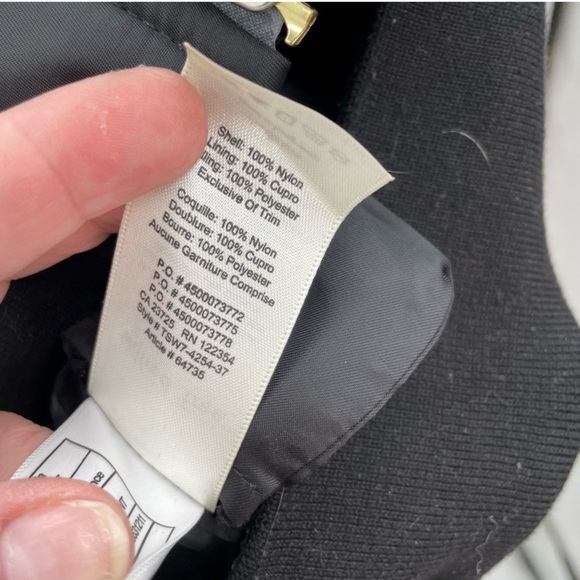 WILFRED FREE AVIATION BOMBER woman’s black jacket. 3 (MED/L) - Picture 10 of 11